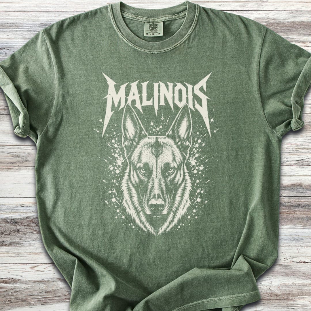 Belgian Malinois Metal T-Shirt