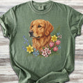 Golden Retriever Spring Portrait T-Shirt