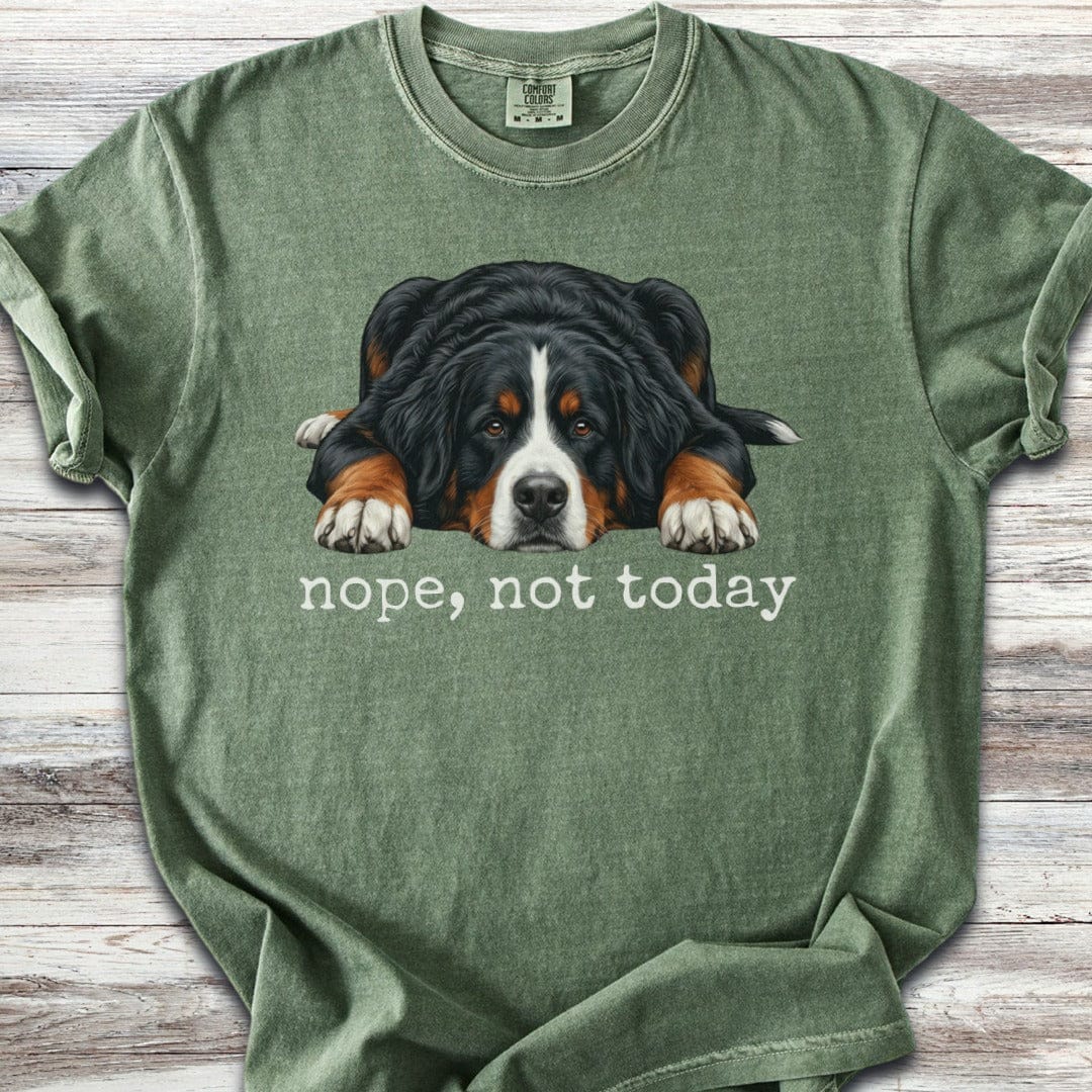 Swiss Mountain Dog Nope T-Shirt