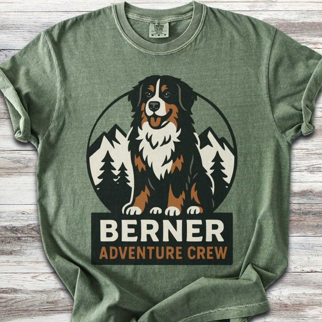 Bernese Mountain Dog  Adventure Crew T-Shirt
