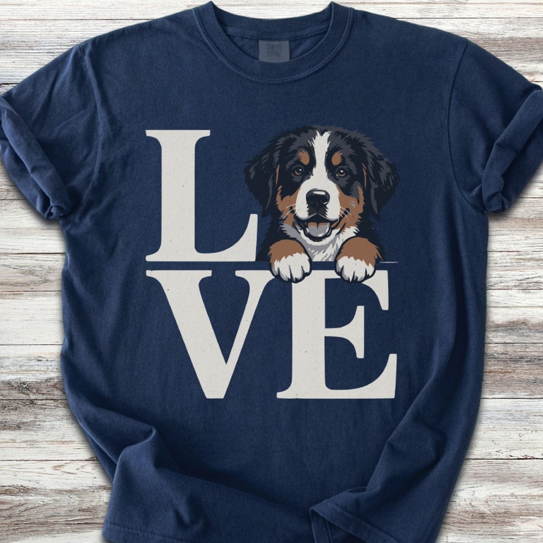 Bernese Mountain Dog Puppy Love T-Shirt