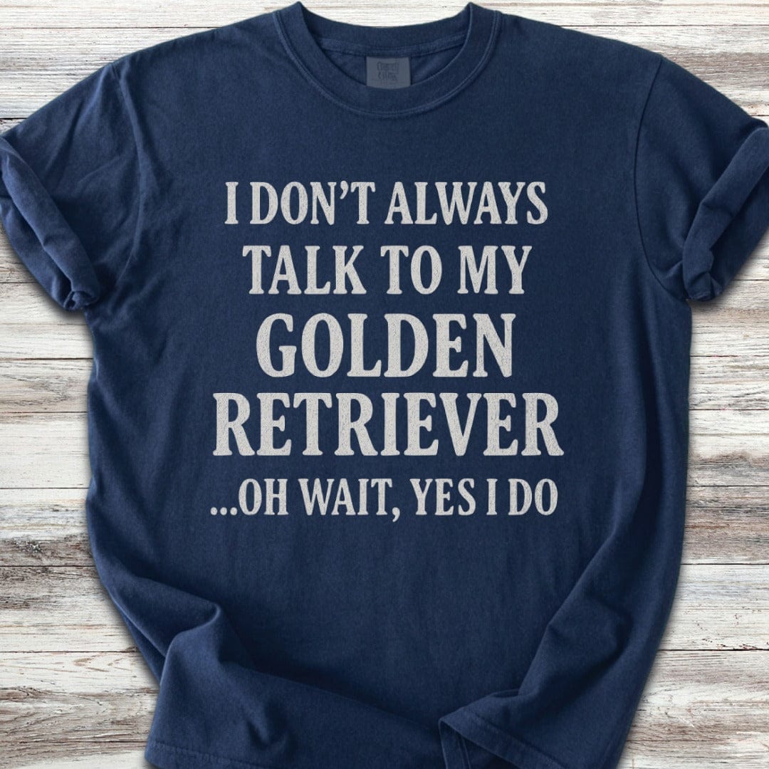 Golden Retriever Talk T-Shirt