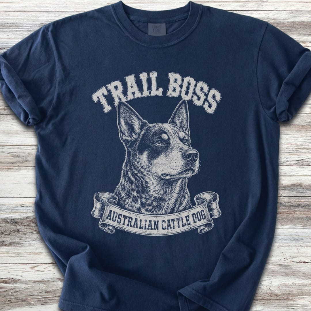 Australian Cattle Dog Trail Boss T-Shirt