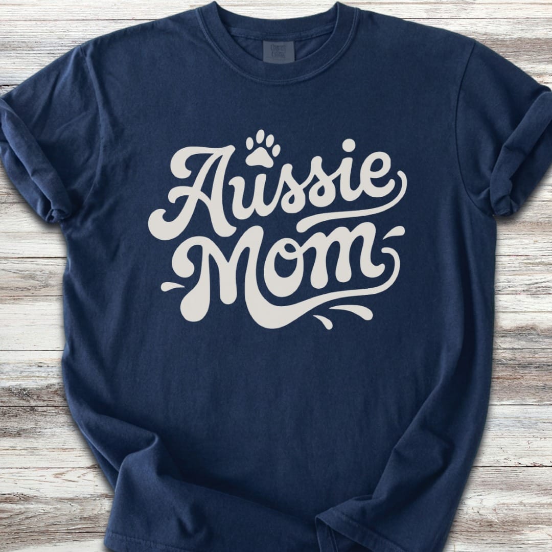 Aussie Groovy Mom T-Shirt