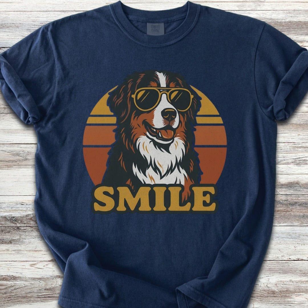 Bernese Mountain Dog Smile T-Shirt