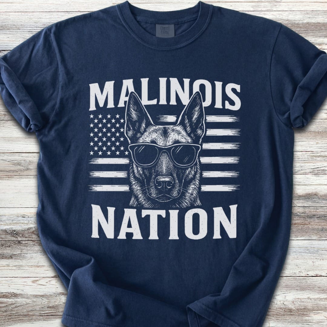 Belgian Malinois Nation T-Shirt