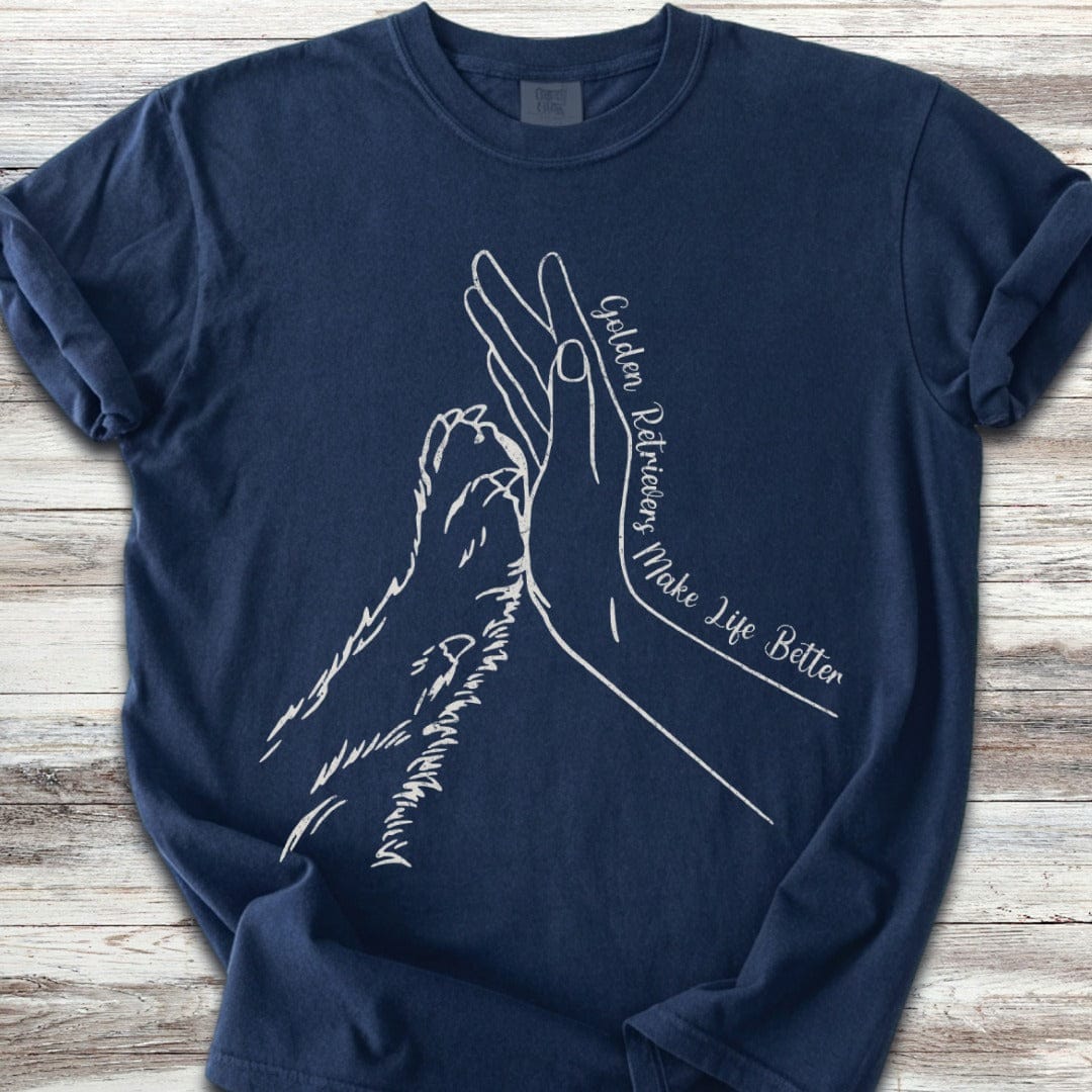 Golden Retriever Together T-Shirt