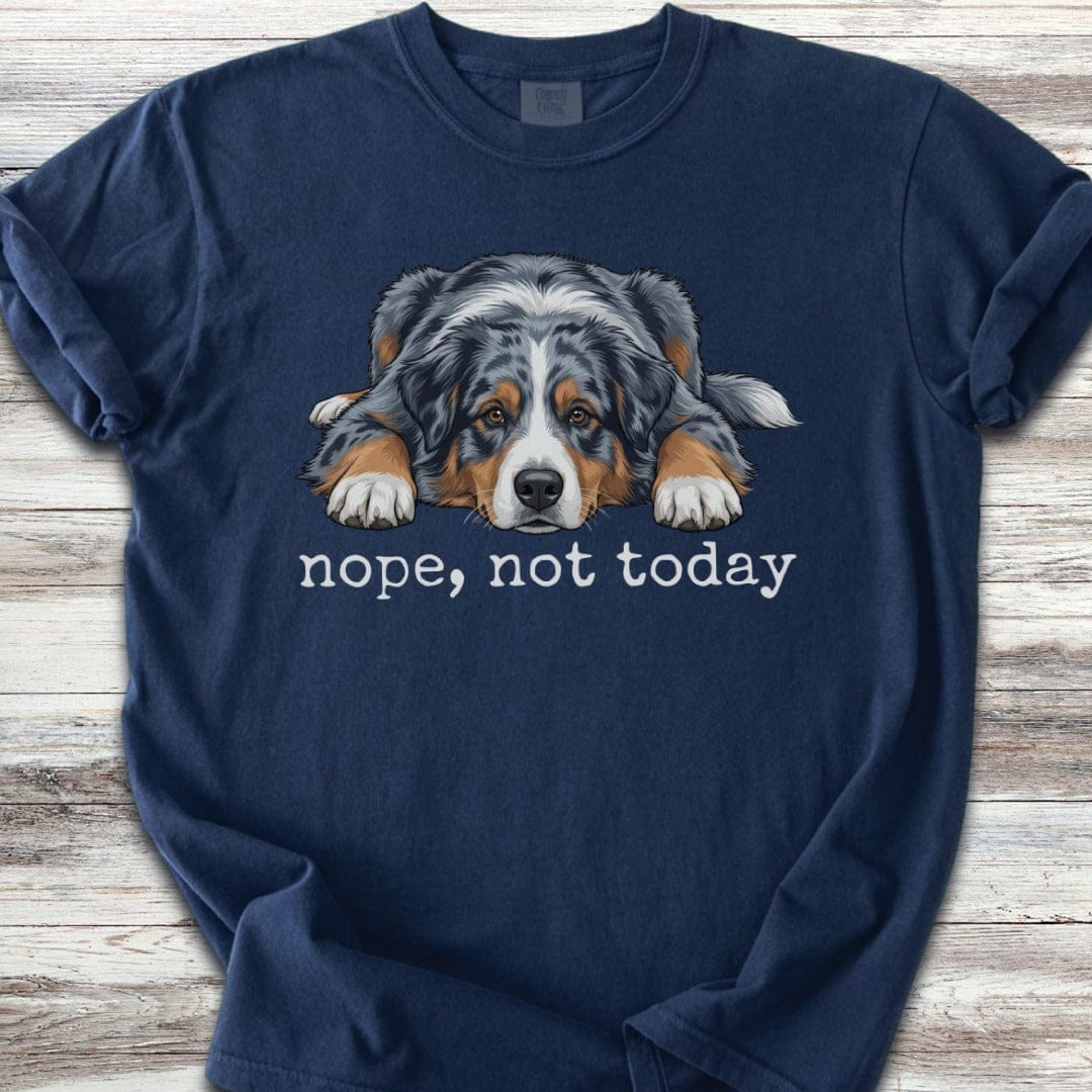 Australian Shepherd Nope T-Shirt