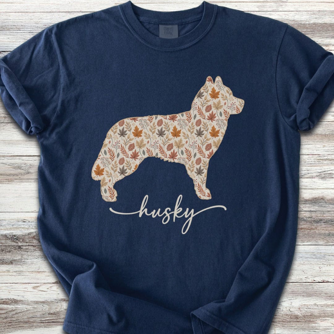 Husky Fall T-Shirt