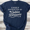 Golden Retrievers Distracted T-Shirt