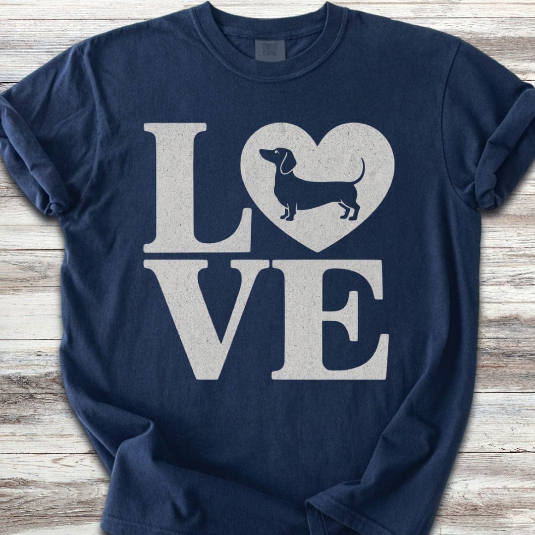 Dachshund Heart T-Shirt