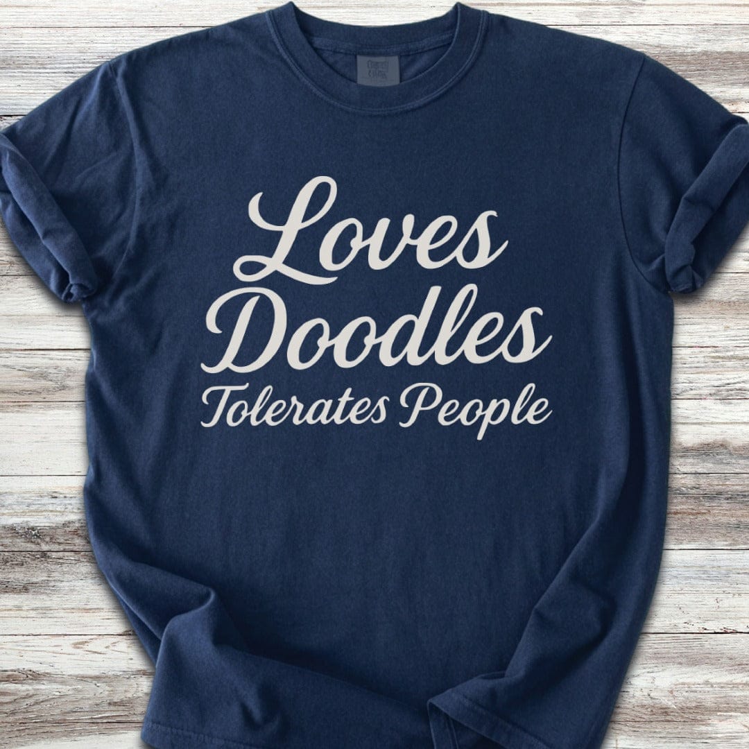 Doodle Tolerates People T-Shirt