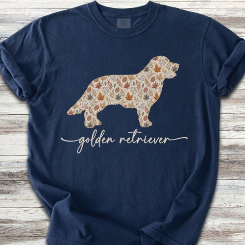 Golden Retriever Fall T-Shirt