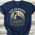 Bernese Mountain Dog Save Berners T-Shirt