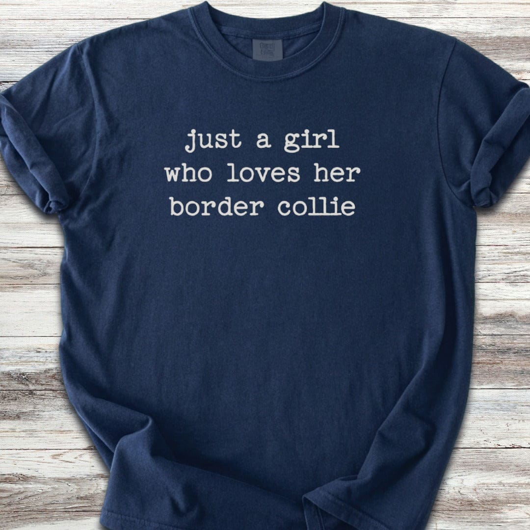 Border Collie Girl T-Shirt