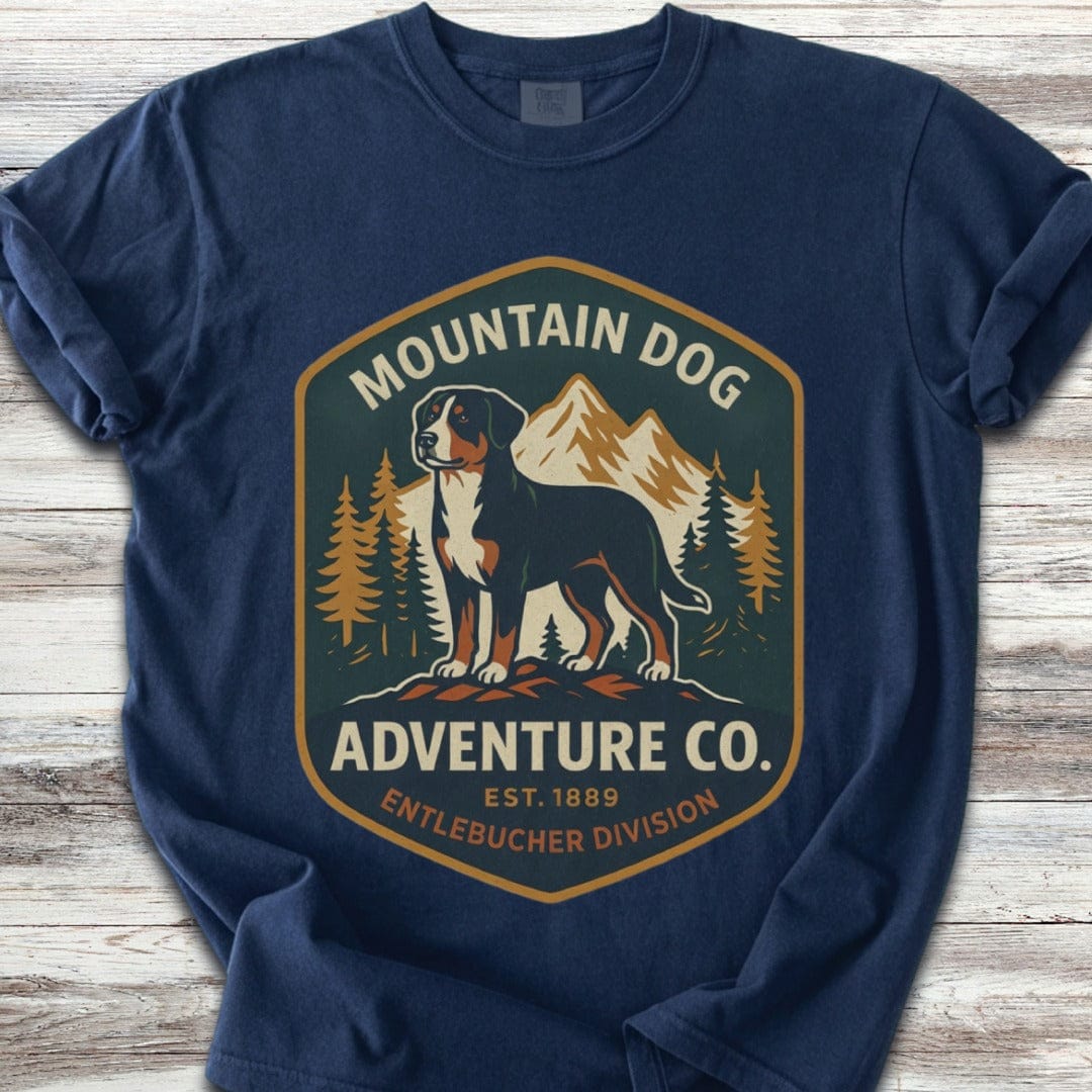 Entlebucher Mountain Dog Adventure Co T-Shirt