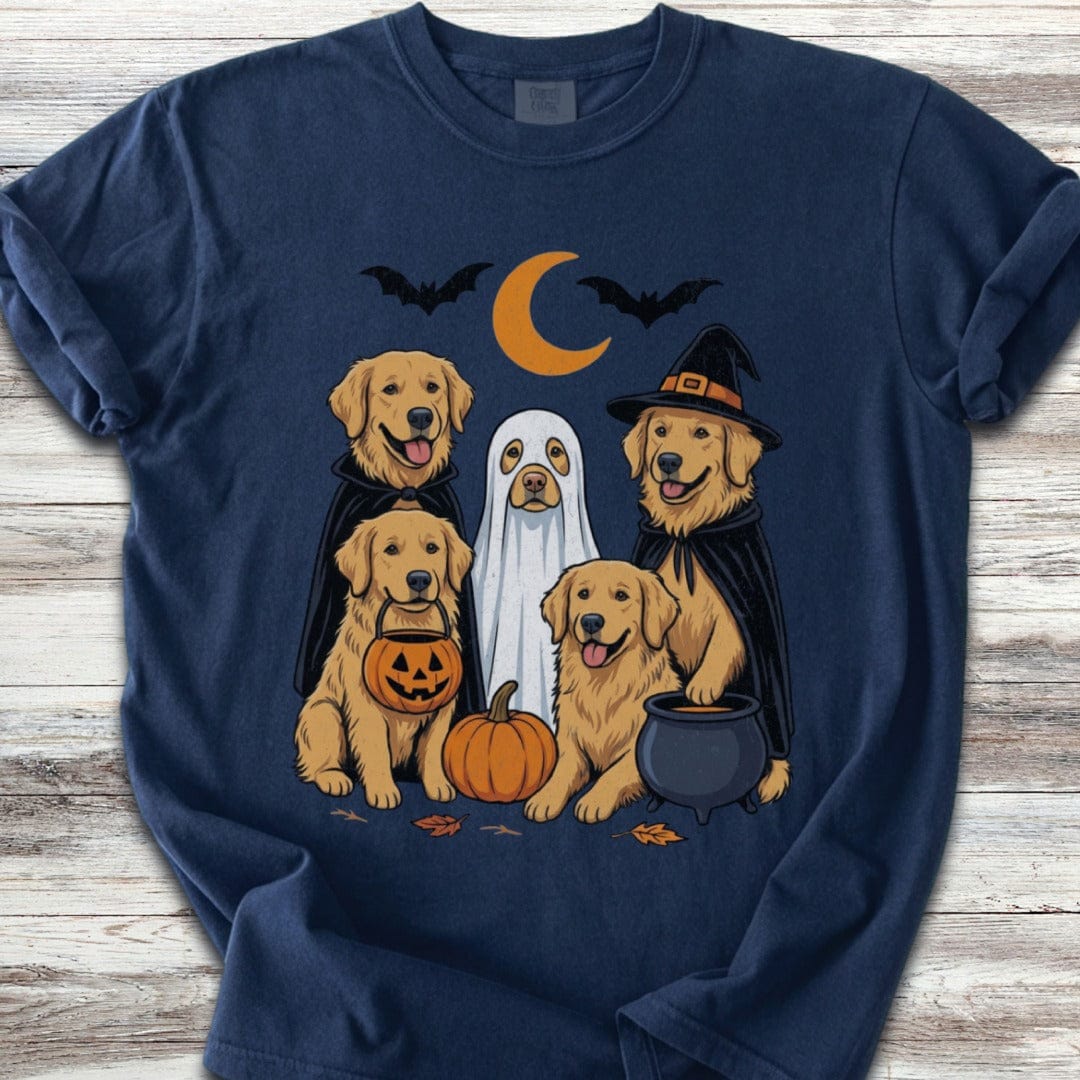 Golden Retriever Halloween T-Shirt