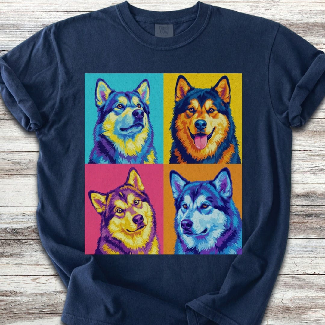 Pop Art Malamute T-Shirt