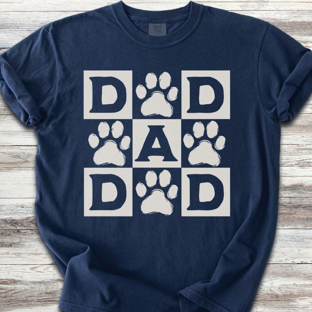 Paw Print Dad T-Shirt