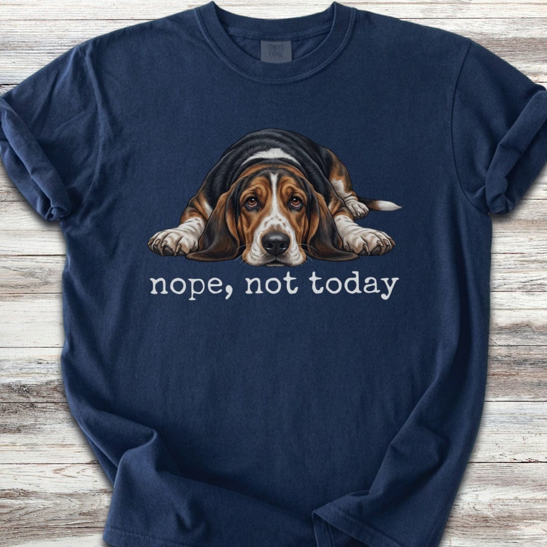 Basset Hound Nope T-Shirt