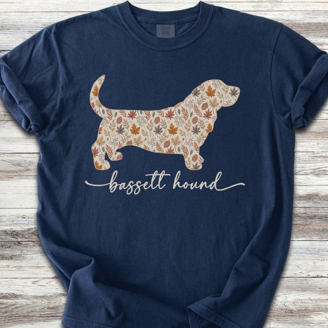 Basset Hound Fall T-Shirt