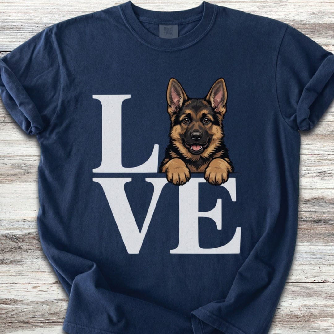 German Shepherd Puppy Love T-Shirt