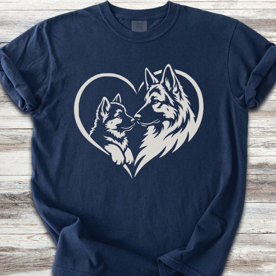 German Shepherd Heart Bond T-Shirt
