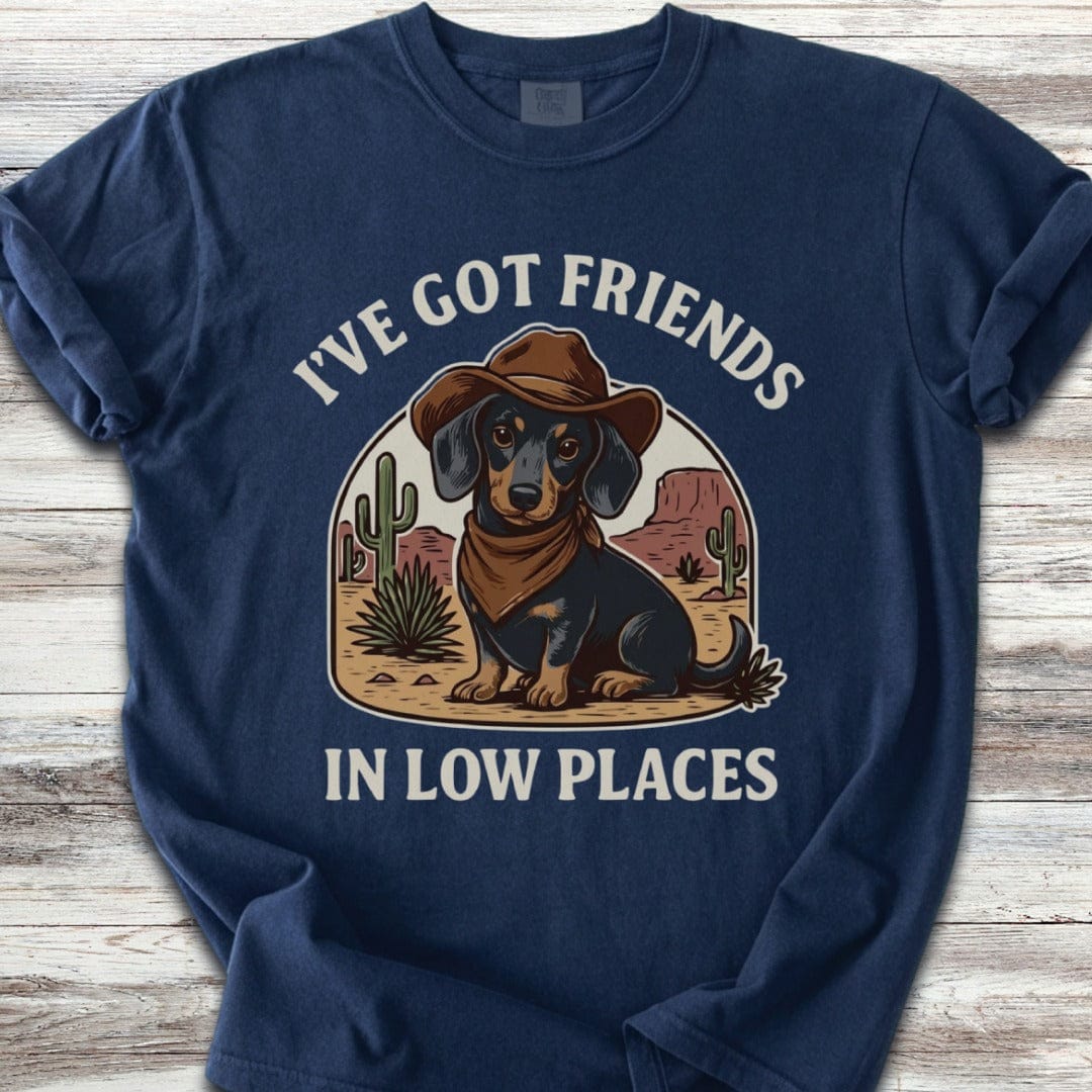 Dachshund Cowboy Friends T-Shirt