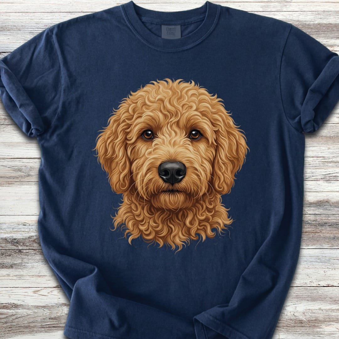 Goldendoodle Studio Portrait T-Shirt