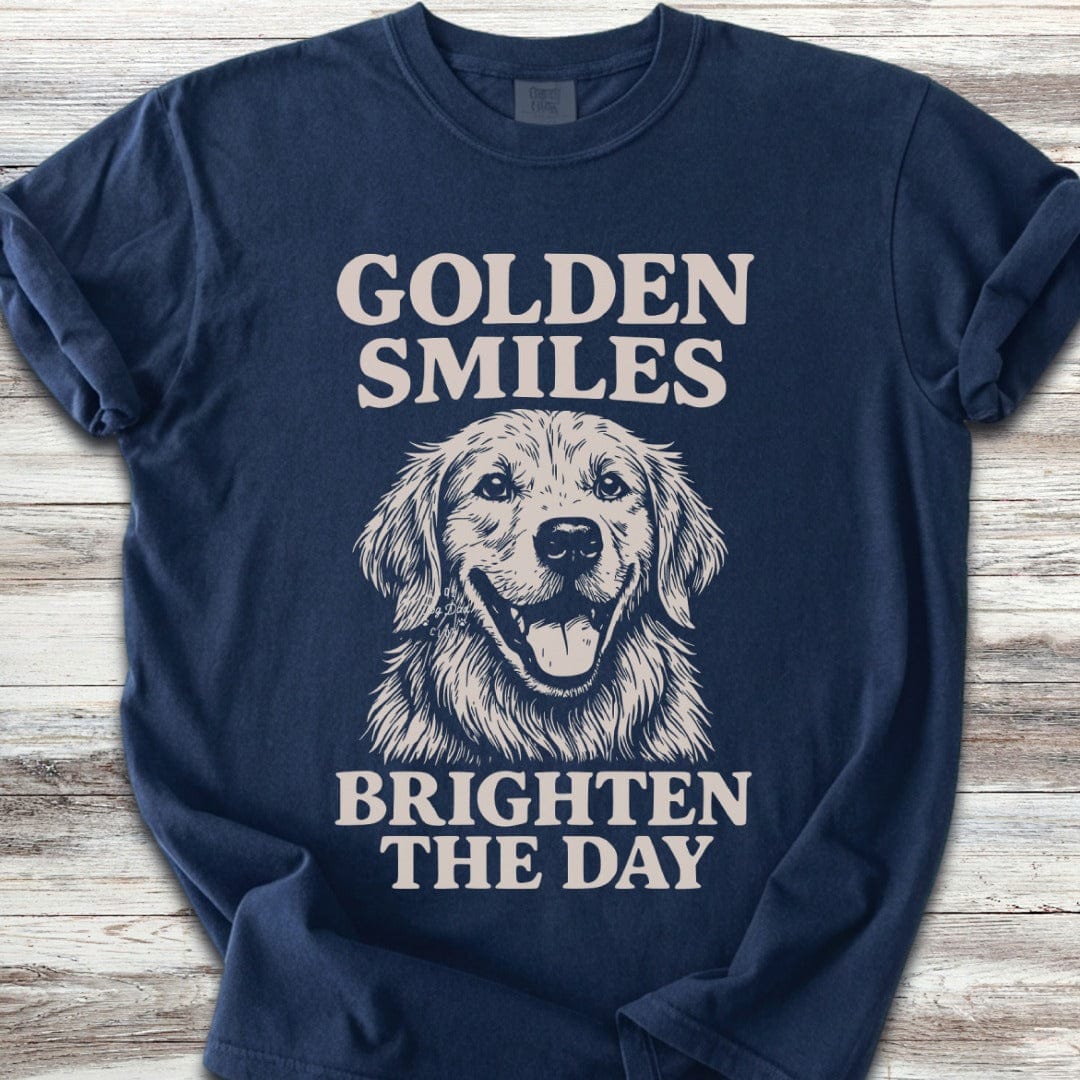 Golden Retriever Smiles T-Shirt