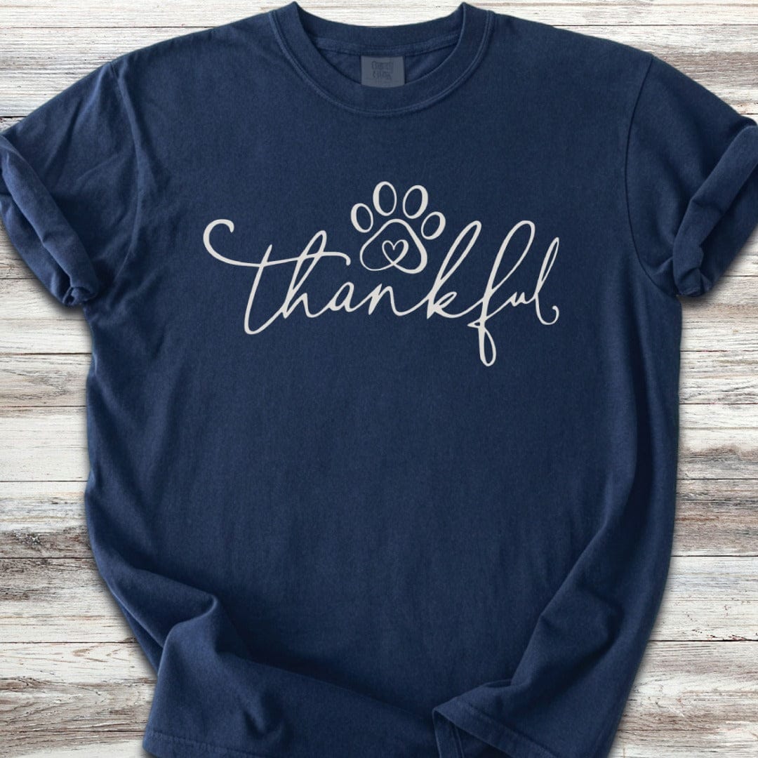 Thankful Pawprint T-Shirt