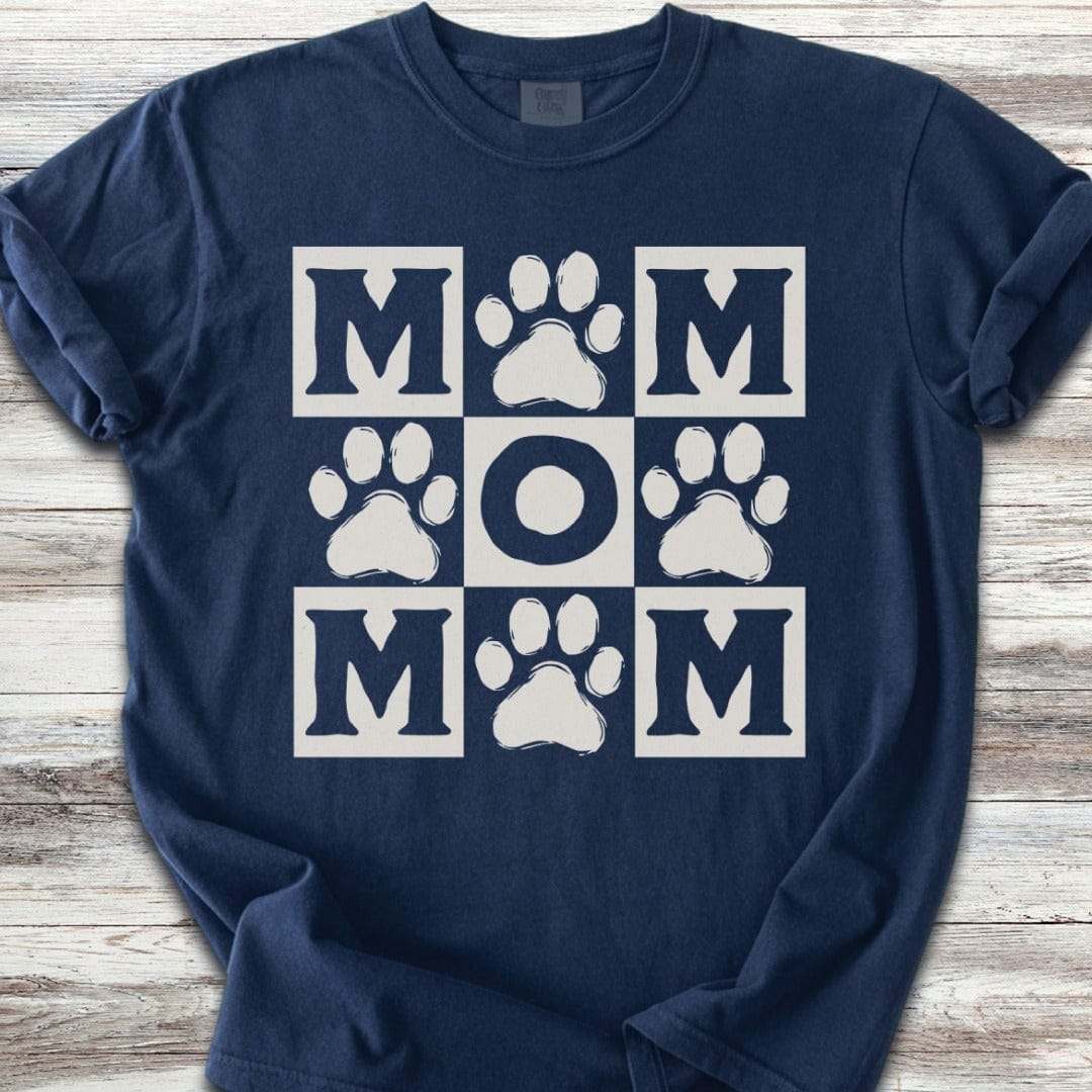 Paw Print Mom T-Shirt