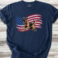 German Shepherd Patriot Run T-Shirt