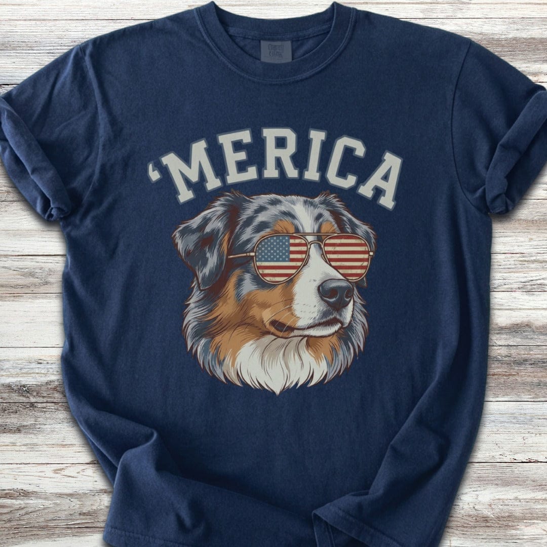 Australian Shepherd 'Merica T-Shirt