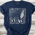 Bernese Mountain Dog Linocut T-Shirt