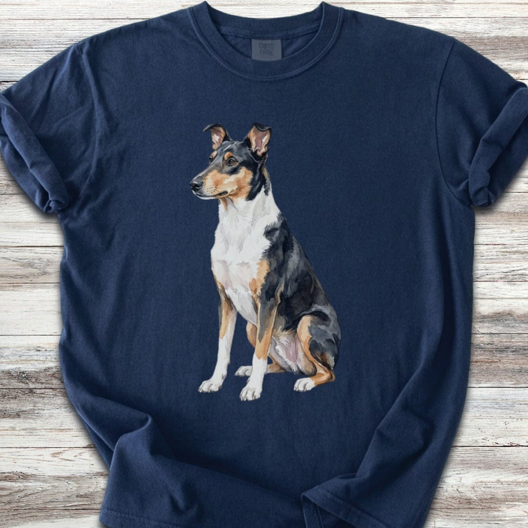Smooth Collie Watercolor T-Shirt