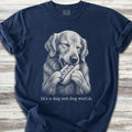 Golden Retriever Dog Eat Dog T-Shirt