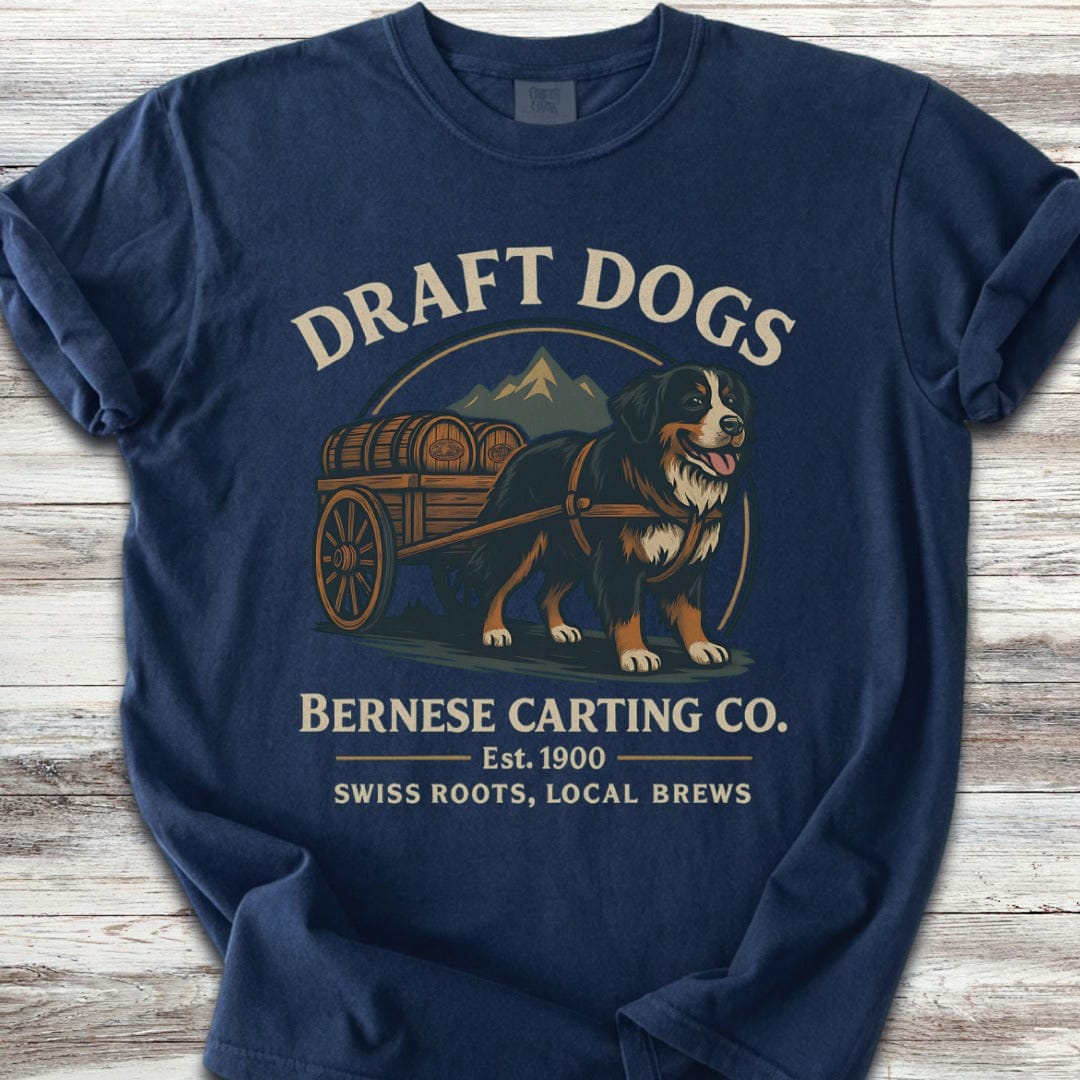 Bernese Mountain Dogs Draft Dogs T-Shirt