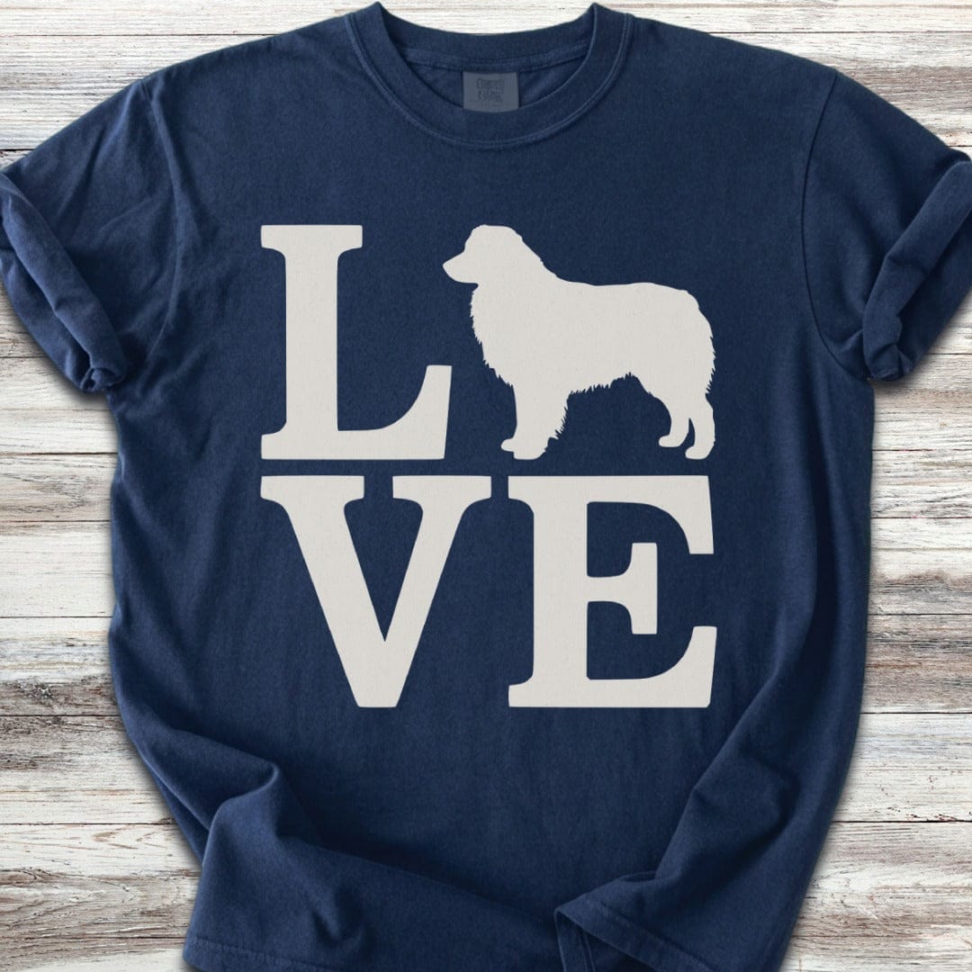 Australian Shepherd Dog Love T-Shirt