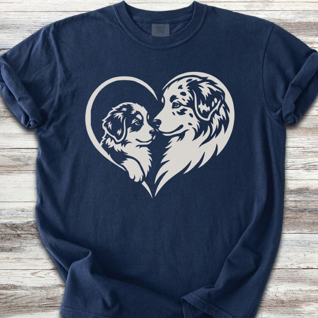 Australian Shepherd Heart Bond T-Shirt