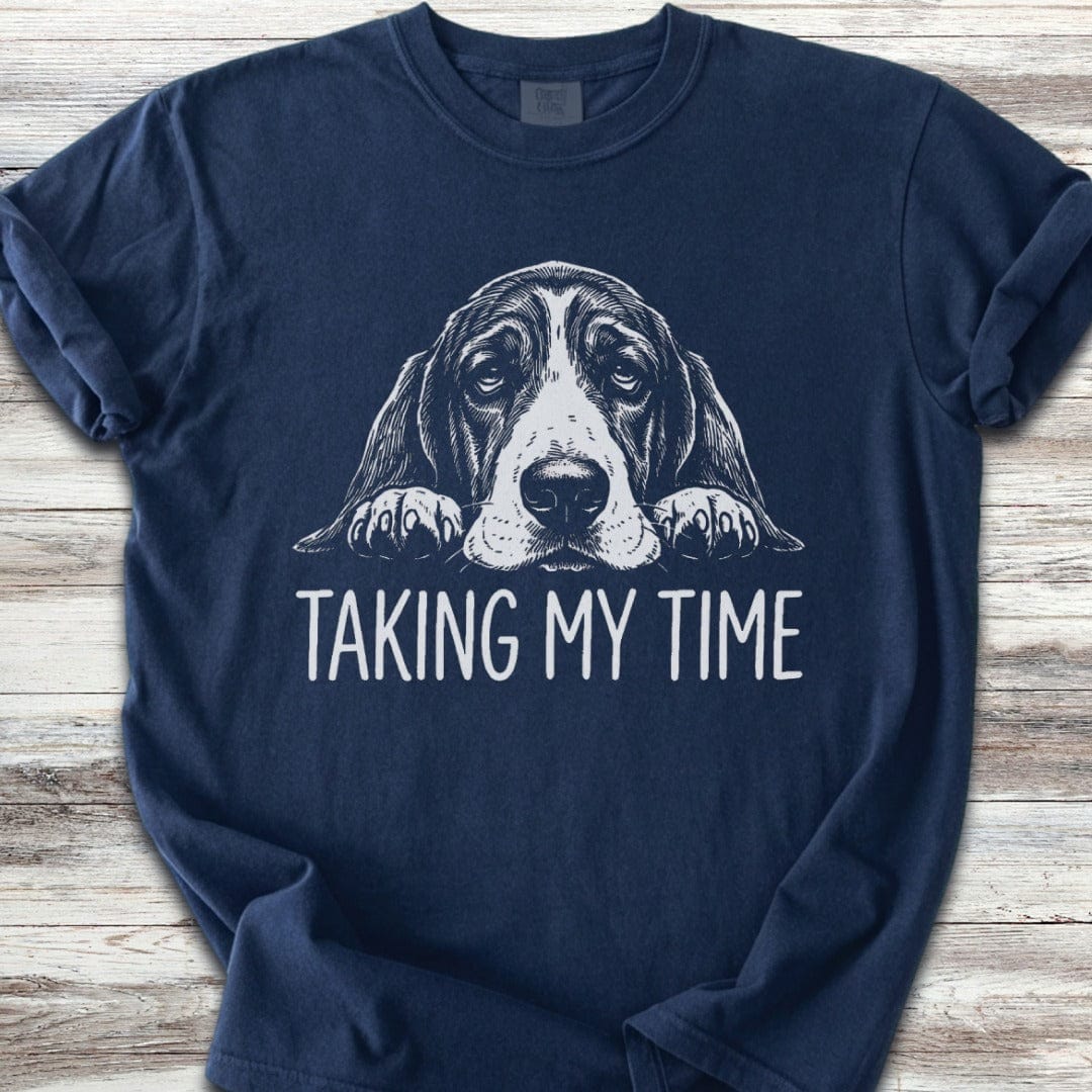 Basset Hound Time T-Shirt