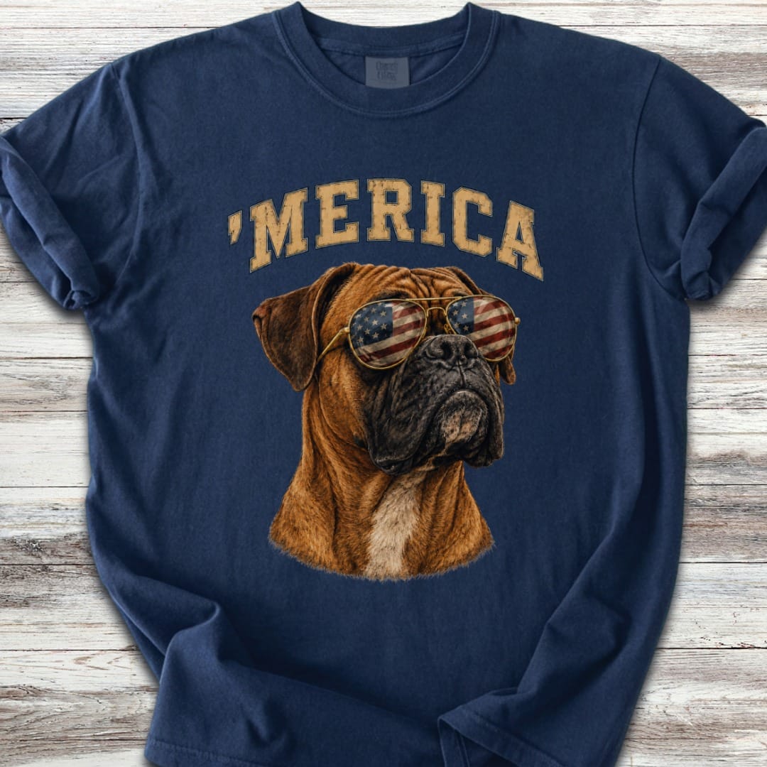 Boxer 'Merica T-Shirt