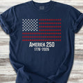 Vintage Red White & Paws 1776-2026 T-Shirt