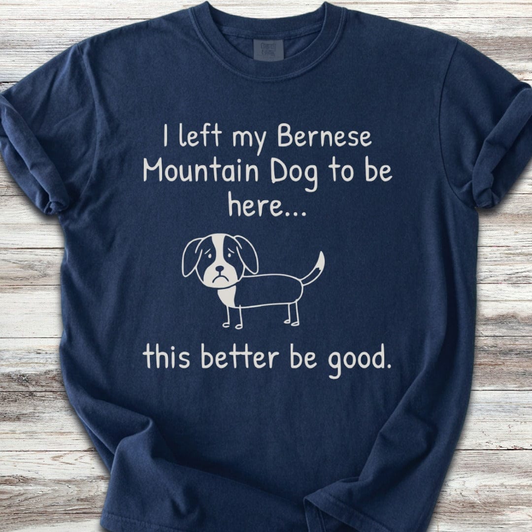 Bernese Mountain Dog Lonely T-Shirt