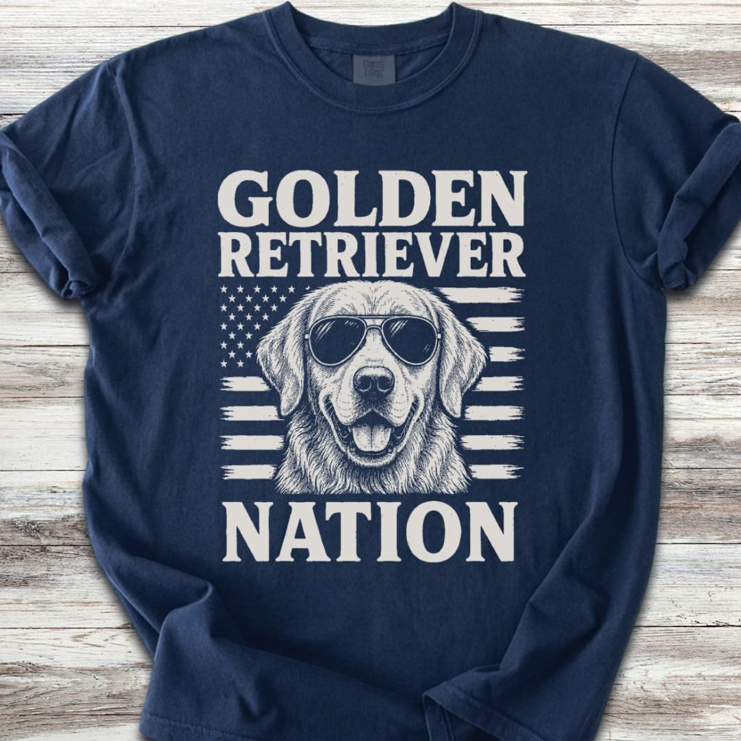 Golden Retriever Nation T-Shirt