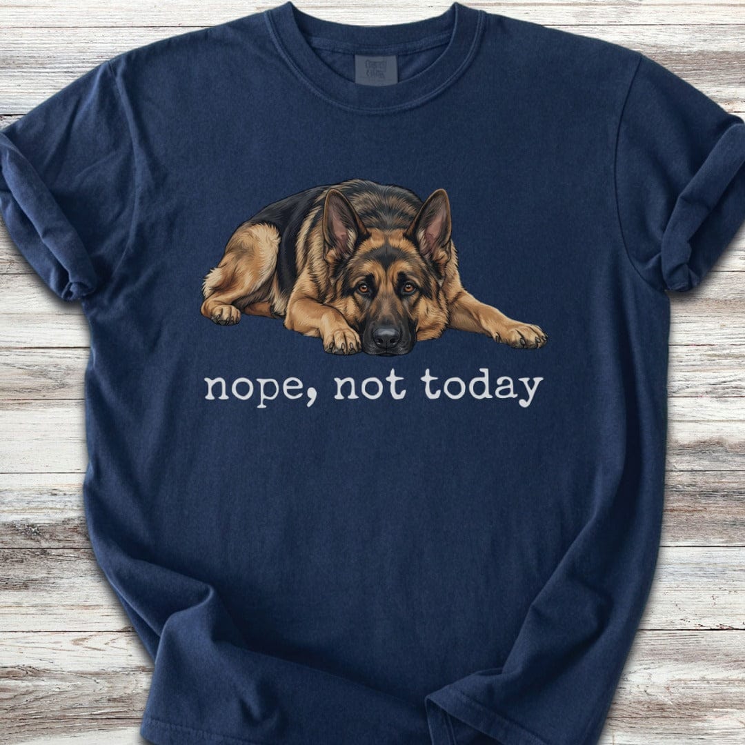 German Shepherd Nope T-Shirt