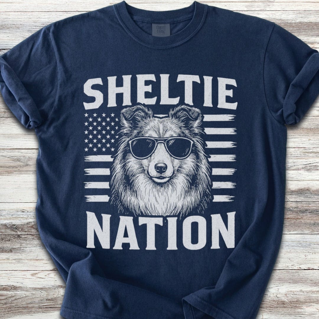 Shetland Sheepdog Nation T-Shirt