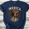 German Shorthaired Pointer 'Merica T-Shirt