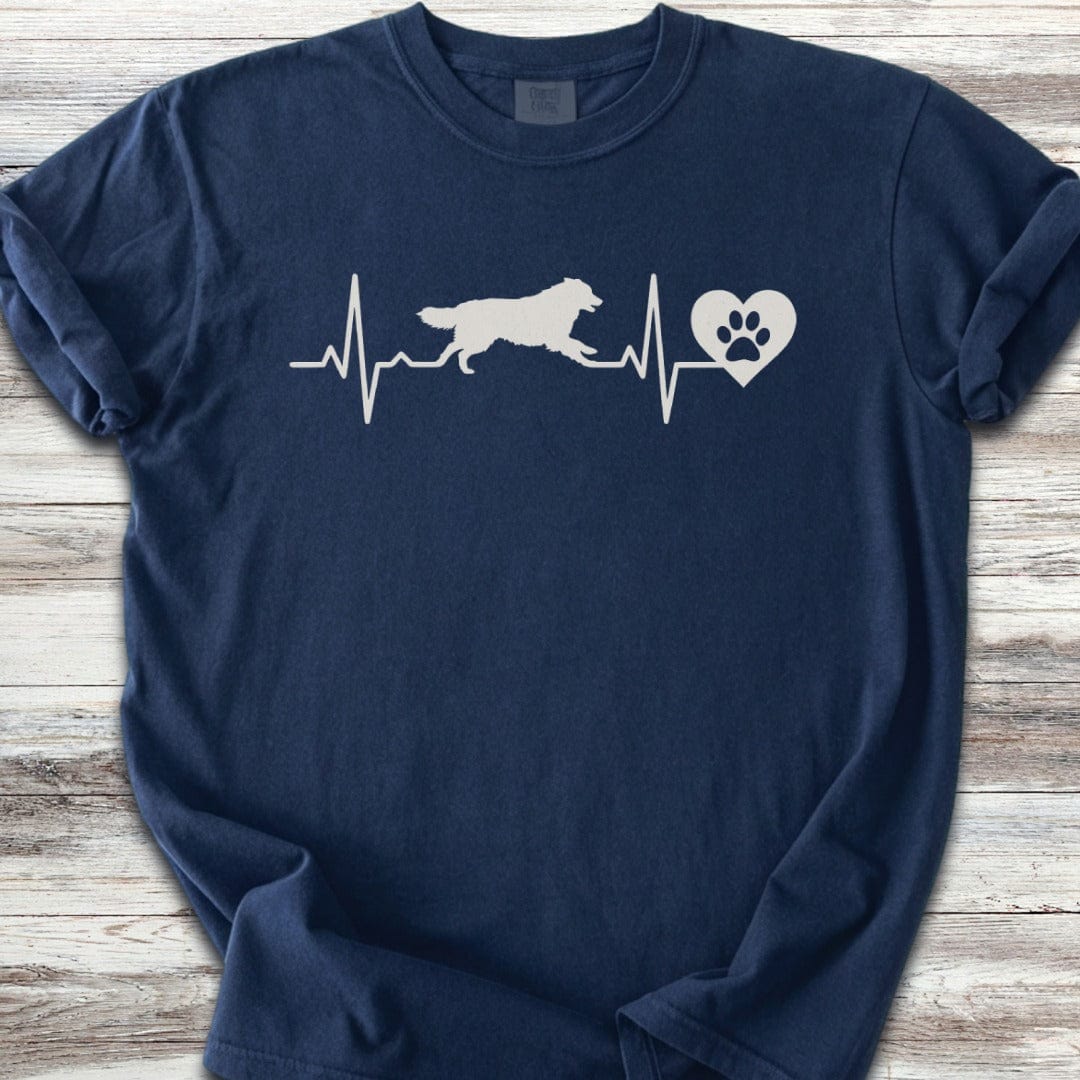 Australian Shepherd Heartbeat T-Shirt