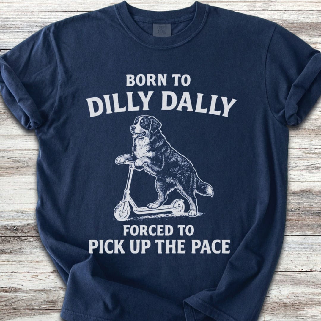 Bernese Mountain Dog Dilly Dally T-Shirt